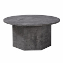 Soittopöytä \'Bilbao\' Pyöreä 80cm - Harmaa