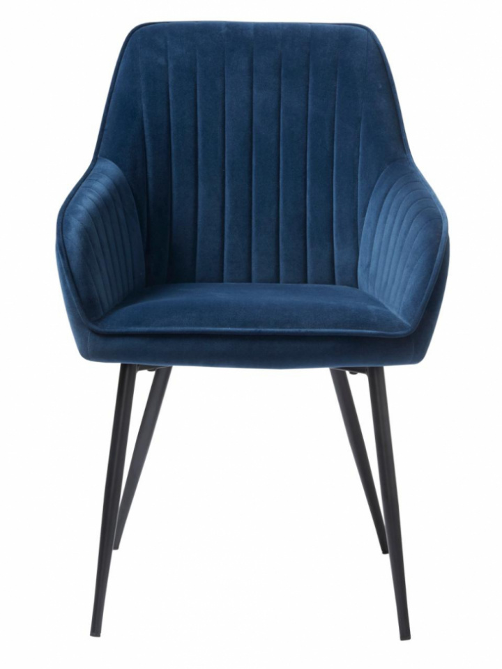 Tuoli \'Siena\' - Sininen/Sametti ryhmässä Huonekalut / Istumakalusteet / Tuolit @ Reforma (33510003)