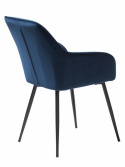 Tuoli \'Siena\' - Sininen/Sametti