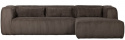Sohva \'Bean\' 4-istuttava - Ruskea/Manchester