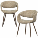 Ruokatuoli ‘Yossi’ - Beige/Kuppi
