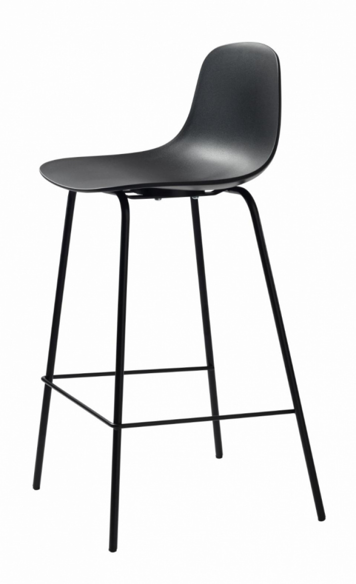 Baari-tuoli \'Evedal\' - Musta ryhmässä Huonekalut / Istumakalusteet / Baari-tuolit @ Reforma (42021060)