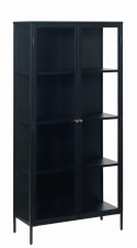 Kaappi \'Hagavik\' 190cm - Musta/Messinki