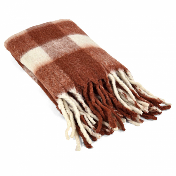 Huopa \'Phoebe\' 130x170cm - Vaaleanpunainen ryhmässä Sisustus / Kankaat / Peitot & huovat @ Reforma (4224615675071)