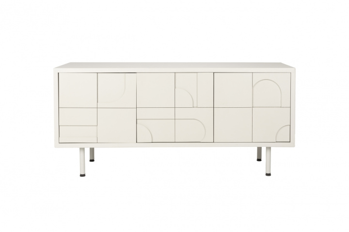 Sivupöytä \'Funk\' 55x120x40 cm - Beige ryhmässä Huonekalut / Pöydät / Sivupöydät @ Reforma (4300059)
