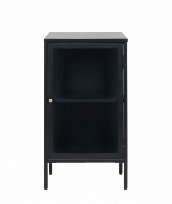 Sivupöytä \'Hagavik\' 1 osio - Musta/Kulta ryhmässä Huonekalut / Hyllyt & säilytys / Sivupöydät @ Reforma (43170600)
