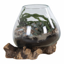 Dekoration \'Waterdrop\' - Puu/Lasi 