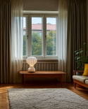 Lampa \'Senigallia\' M - Valkoinen/Musta