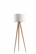 Lattiavalaisin \'Tripod\' - Puu ja valkoinen