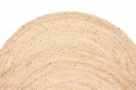 Pyöreä matto \'Flätan\' 120cm - Jute
