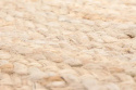 Pyöreä matto \'Flätan\' 120cm - Jute