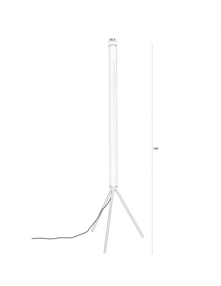 Lattiavalaisin \'Scotty\' 51x51 - Beige ryhmässä Valaistus / Valaisimet / Lattiavalaisimet @ Reforma (5100140)