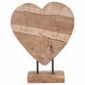 Veistos \'Almada Heart\' - Luonnollinen