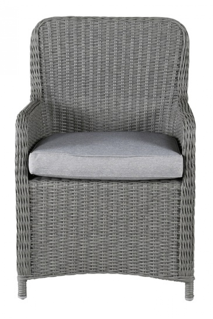 Tuoli \'Amanteya\' - Harmaa ryhmässä Huonekalut / Ulkokalusteet / Puutarhatuolit @ Reforma (5710-089)