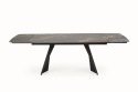 Ruokapöytä \'Armani\' 165-241cm - Musta