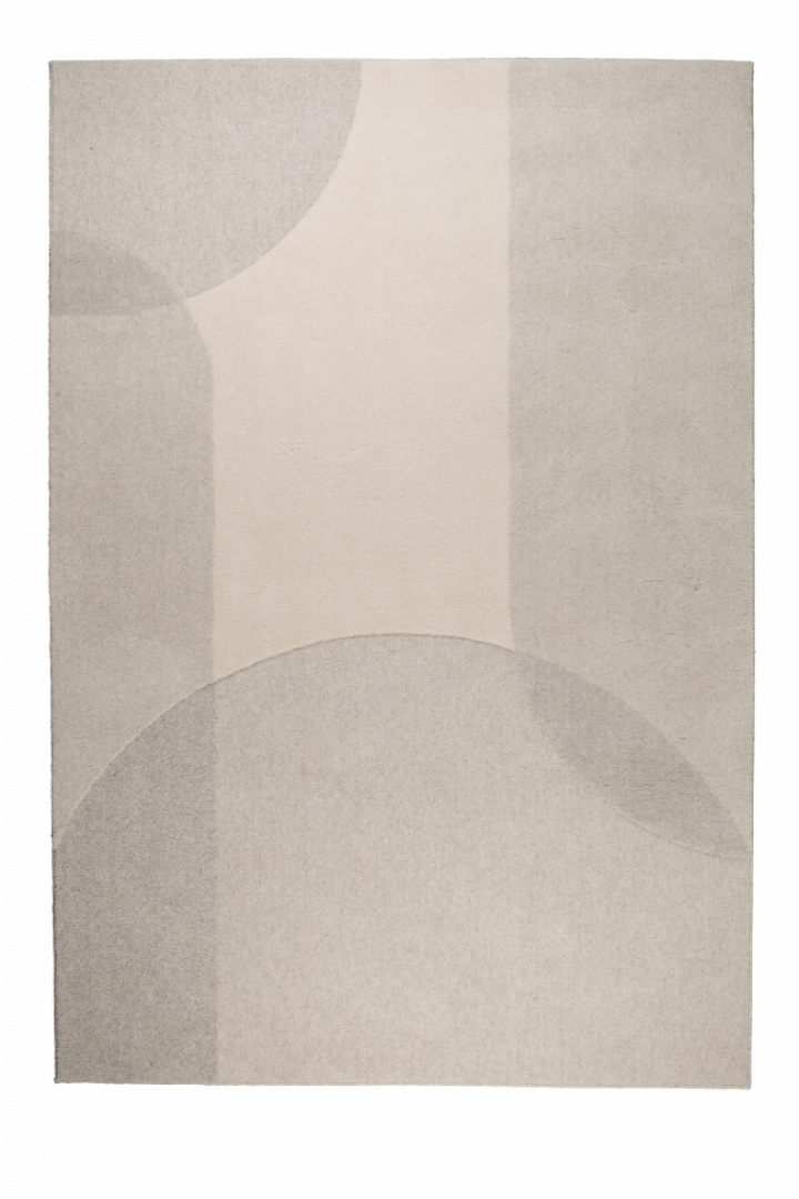 Villamatto \'Dream\' 200x300cm - Luonnonvärinen/Harmaa ryhmässä Sisustus / Matot / Villamatot @ Reforma (6000253)