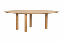 Ruokapöytä \'Uovo\' 220x115cm - Luonnonvärinen