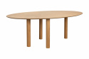 Ruokapöytä \'Uovo\' 220x115cm - Luonnonvärinen