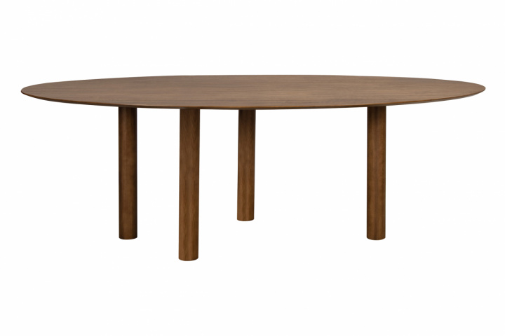 Ruokapöytä \'Uovo\' 220x115cm - Pähkinä ryhmässä Huonekalut / Pöydät / Ruokapöytä @ Reforma (6027-walnut)