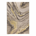 Matto \'Sol\' 200x290cm - Harmaa/keltainen