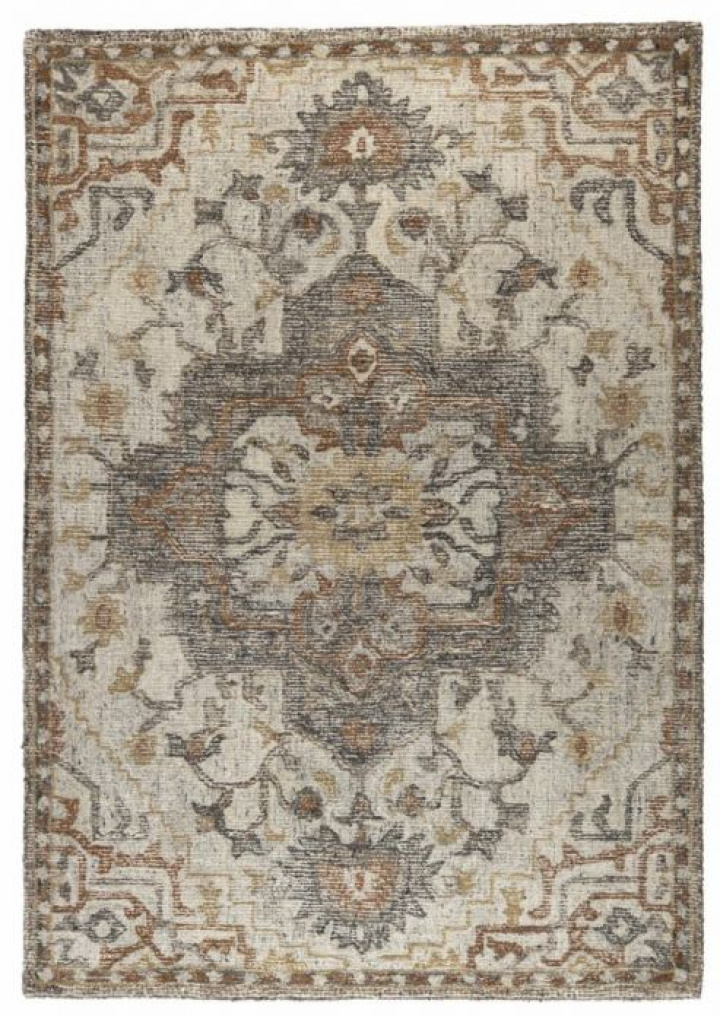 Matto \'Amori\' 160x230cm - Harmaa ryhmässä Sisustus / Matot @ Reforma (6100071)