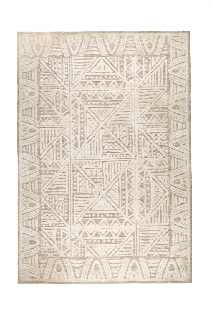 Matto \'Carpet Cuzco\' 160x230 cm - Beige ryhmässä Sisustus / Matot / Kudotut matot @ Reforma (6100150)