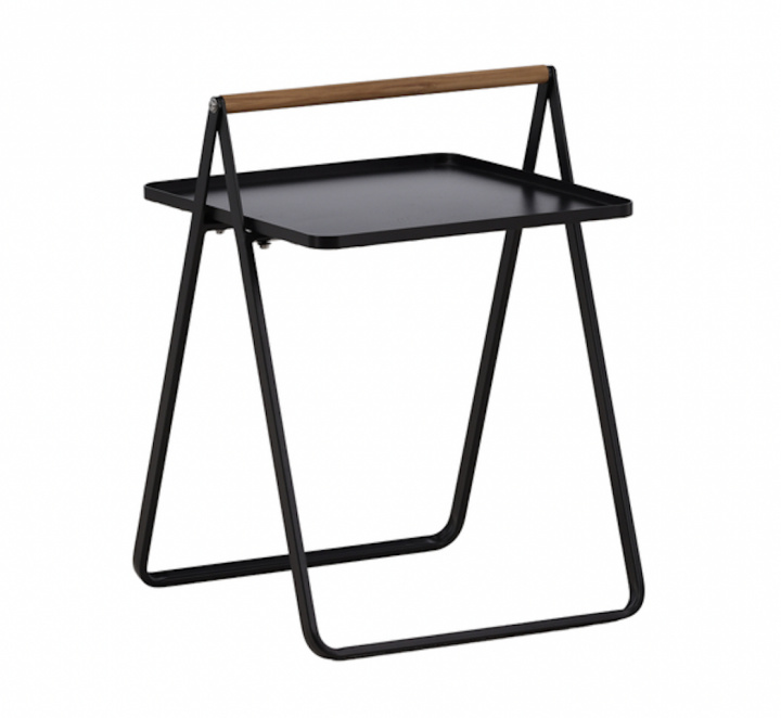 Sivup&ouml;yt&auml; \'Carina\' - Musta ryhmässä Huonekalut / Ulkokalusteet / Puutarhapöydät @ Reforma (6133-001)