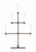 Adventtikynttelikkö \'Falsterbo\' - Punainen