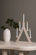 Adventtikynttelikkö \'Tallmo\' - Valkoinen