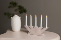 Adventtikynttelikkö \'Katrineholm\' - Valkoinen
