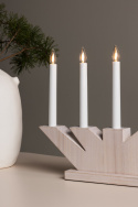 Adventtikynttelikkö \'Katrineholm\' - Valkoinen