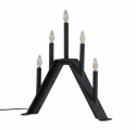 Adventtikynttelikkö \'Norrlund\' - Musta