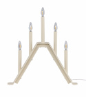 Adventtikynttelikkö \'Norrlund\' - Beige