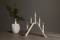 Adventtikynttelikkö \'Norrlund\' - Beige