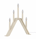 Adventtikynttelikkö \'Norrlund\' - Beige