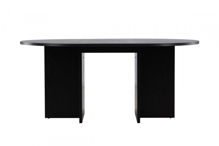 Ruokapöytä \'Strada\' 170x74cm - Musta ryhmässä Huonekalut / Pöydät / Ruokapöytä @ Reforma (61993-100)