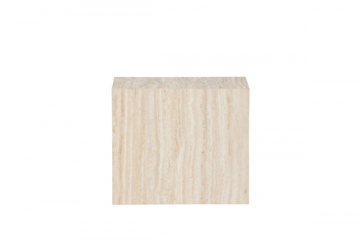 Sivupöytä \'York\' 35x25cm - Beige ryhmässä Huonekalut / Pöydät @ Reforma (62057-222)