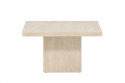 Sohvapöytä \'Qvart\' 80x80cm - Beige