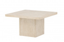 Sohvapöytä \'Qvart\' 80x80cm - Beige