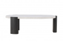 Sohvapöytä \'Kres\' 125x71cm - Beige/Musta