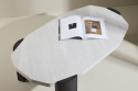 Sohvapöytä \'Kres\' 125x71cm - Beige/Musta