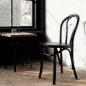 Tuoli \'Bistro\' - Puu/Musta