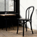 Tuoli \'Bistro\' - Puu/Musta