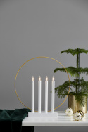 Adventtikynttelikkö \'Glory\' - Valkoinen/Kulta