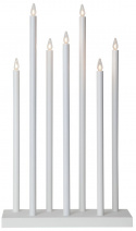 Adventtikynttelikkö \'Holy\' 7 Lamppua - Valkoinen