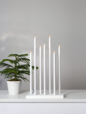 Adventtikynttelikkö \'Holy\' 7 Lamppua - Valkoinen
