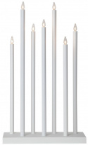 Adventtikynttelikkö \'Holy\' 7 Lamppua - Valkoinen