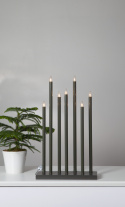 Adventtikynttelikkö \'Holy\' 7 Lamppua - Musta