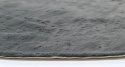 Pyöreä matto \'Aranga Super Soft\' 80cm - Antrasiitti