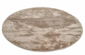 Pyöreä matto \'Aranga Super Soft Fur\' 240cm - Ruskea